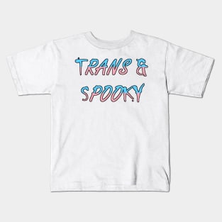 Spooky Trans Person Kids T-Shirt
